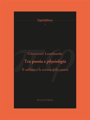 cover image of Tra poesia e physiologia.